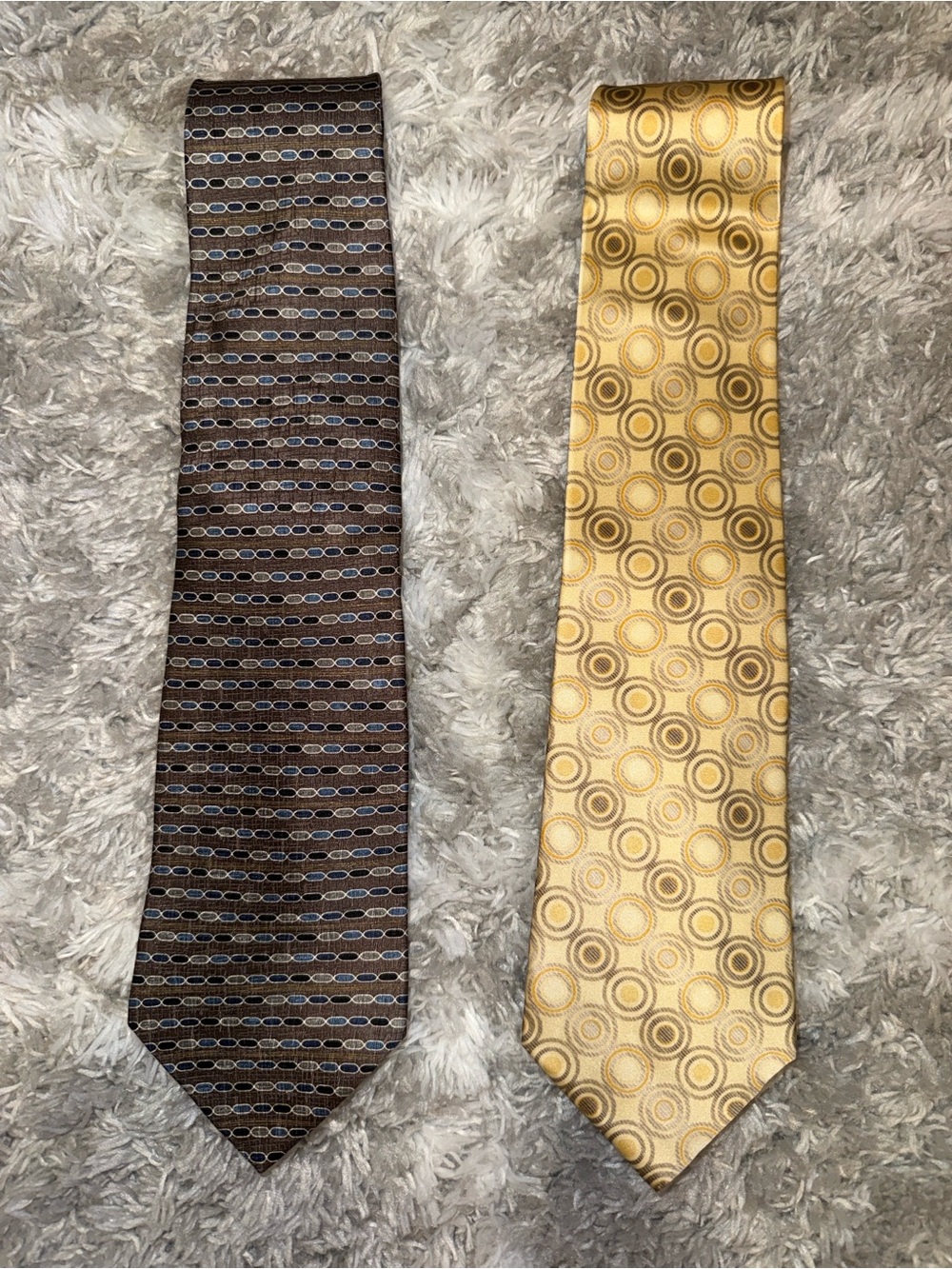Vintage Silk Men’s Tie Vintage palatina necktie 100% Silk